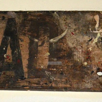 Stop, Look & Listen - Old Railway Signs [partial] - Railroadiana