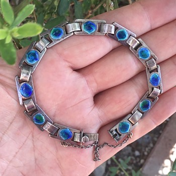 Murrle Bennett Silver Bracelet - Art Nouveau