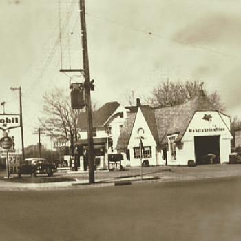 Historic building tore down last year in my Town - Petroliana