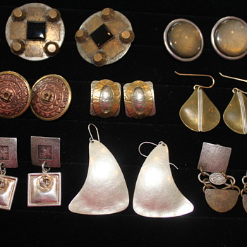Marjorie Baer Earrings - Costume Jewelry