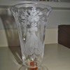 Vintage Etched Vase or Possibly Parfait - Probably American - from AmberRose!