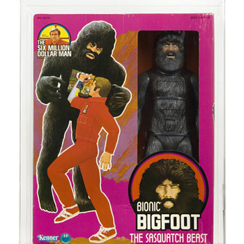 1977 Kenner SIX MILLION DOLLAR MAN Bionic Bigfoot AFA 75 EX+/NM