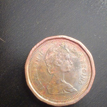 My Elizabeth II D.G. Regina coin 1984