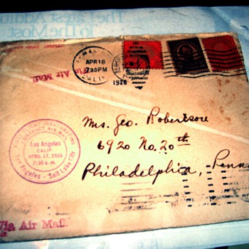 1926 First flight of Contract air mail. - Stamps