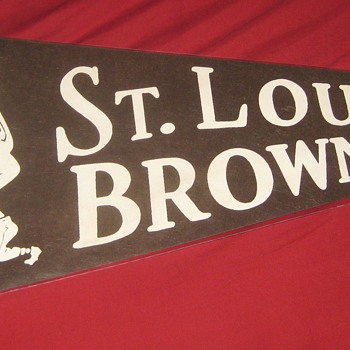 1950's St. Louis Browns Pennant - Baseball