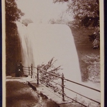 Minnehaha Falls cabinet card - Photographs