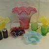 MORE PIECES OF FENTON HOBNAIL FROM MY COLLECTION