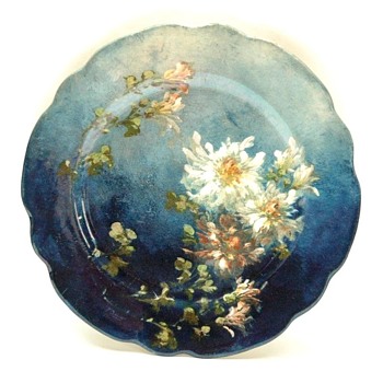 french impressonist dish boué-petit / montigny-sur-loing - Art Nouveau