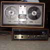 Philco M3850T receiver and a O8WATR reel to reel