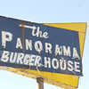 1950's restaurant sign still standing from a 