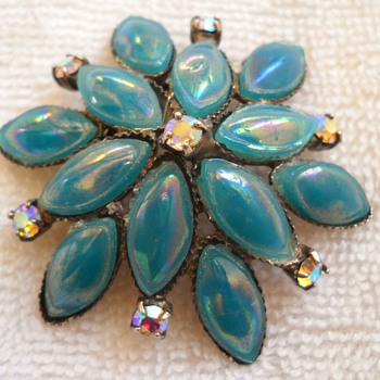 Unsigned Beauty Moonstone? Brooch
