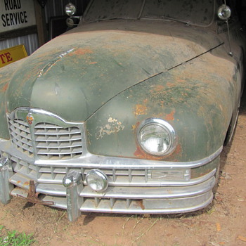 two "barn finds" from the garage