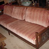 Malaysian Carved Teak Sofa