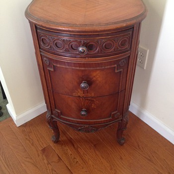 Antique Wood Cabinet - Furniture