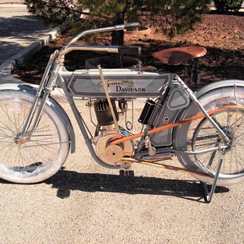 1911 Harley-Davidson 8A Single - The Original Silent Grey Fellow