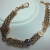 1844 -  Rose Gold watch chain/bracelet
