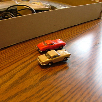 Mid 60's Aurora Slot Car Set - Model Cars