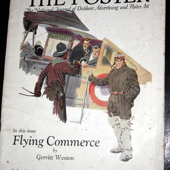The Poster - The National Journal of Outdoor Advertising and Poster Art - July 1927 - Advertising