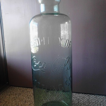 28 inch Hutchinson Coke Bottle