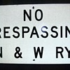 N&W sign