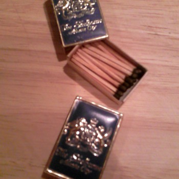Boxes of matches from the old Shelburne Hotel, Atlantic City - Tobacciana