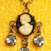 Very Tiny Cameo Pendant 