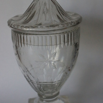 Rummer and Cover - Art Glass