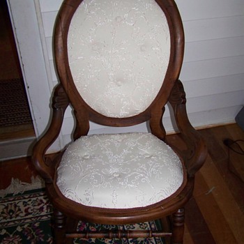 antique reupholstery - Furniture