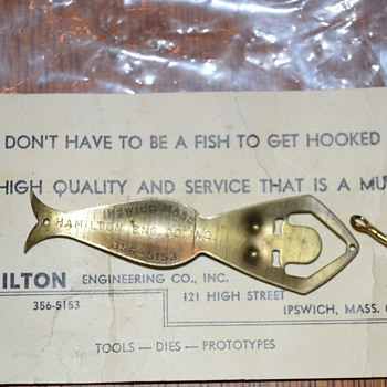 MERMAID LURE HAMILTON ENGINEERING Advertisement IPSWICH, MASS.