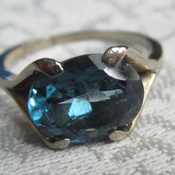 10K White Gold and Topaz Ring? - Fine Jewelry