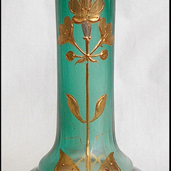 Bohemian Beauty ( Blattgruen verlaufend ??? ) - Art Glass