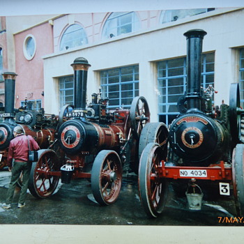 1989-old Birmingham-traction engine rally. - Railroadiana