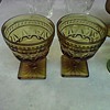 AMBER PATTERN GLASSES