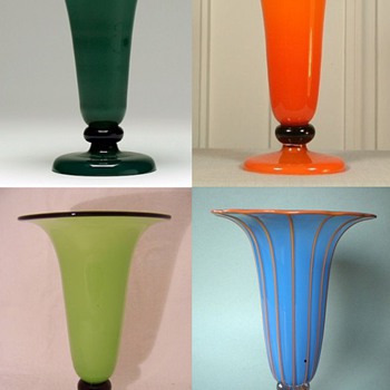 Loetz shapes #4 - Footed trumpet