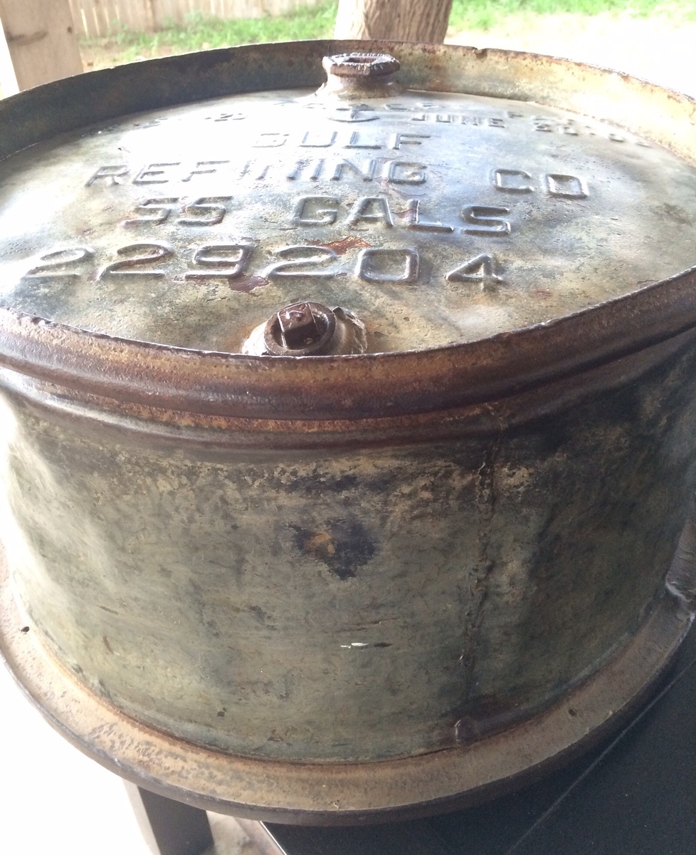 Gulf Oil Barrel Collectors Weekly