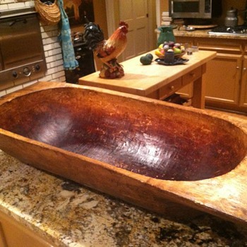 Trencher Style Dough Bowl - Kitchen