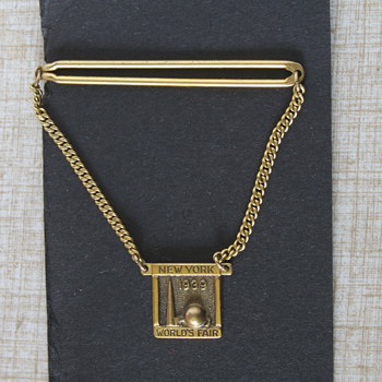 1939 NY World's Fair Tie Clasp