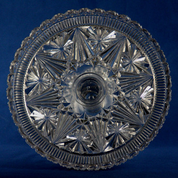 Belmont Glass Works #400 Globe and Star c1887 - Glassware