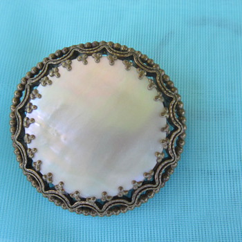Mother of Pearl Brooch