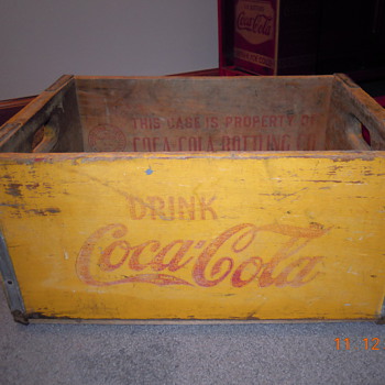 20's-30's Coca-Cola Crate