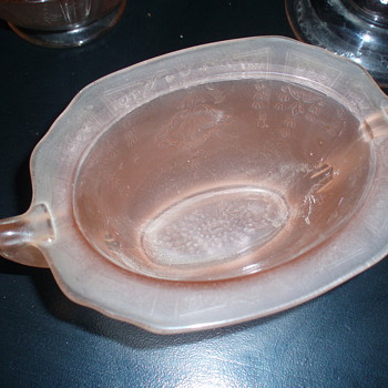 Pink depression glass? - Glassware