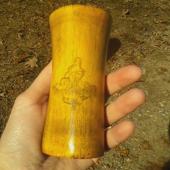 Scrimshaw Mermaid - Folk Art