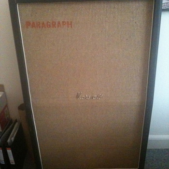 1968 Basketweave Marshall 8x10 cab, model 1990.