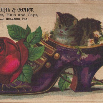 TRADE CARDS - Advertising