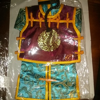 Qing Dynasty Robe & Hat Combo Sets For Wine Bottles - Asian