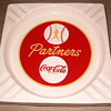 Coca Cola Baseball ashtray