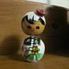 Kokeshi hand painted