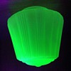 Art Deco / Depression Glass Light Globe