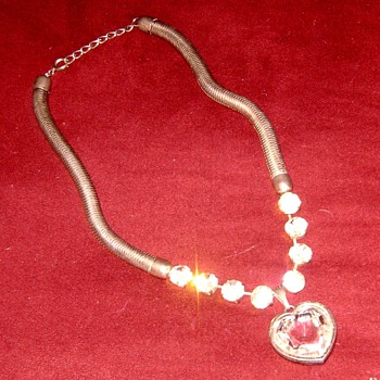 I call it "The Tin mans heart" - Costume Jewelry