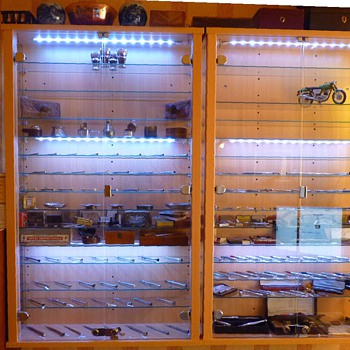 New Display Cabinets for my silver Pencils etc. - Office